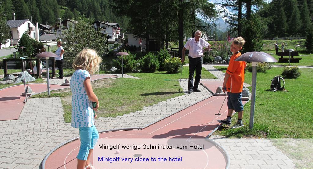 Hotel Restaurant Mattmarkblick Saas-Almagell Exteriör bild