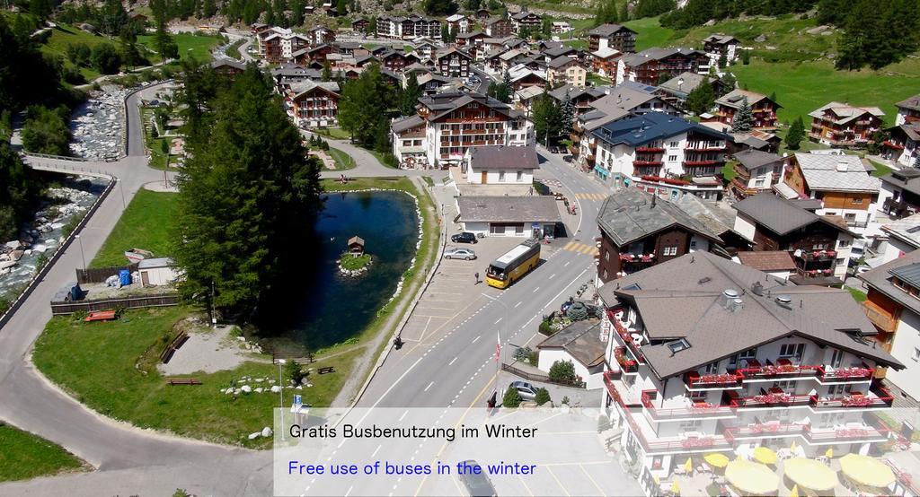Hotel Restaurant Mattmarkblick Saas-Almagell Exteriör bild
